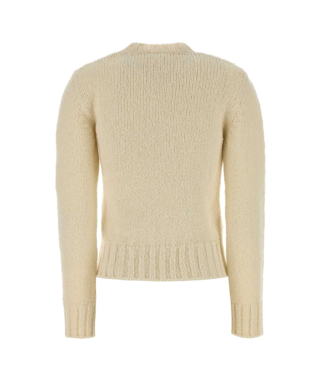 A.P.C. Бежевый шерстяной джемпер / свитер, фото 2