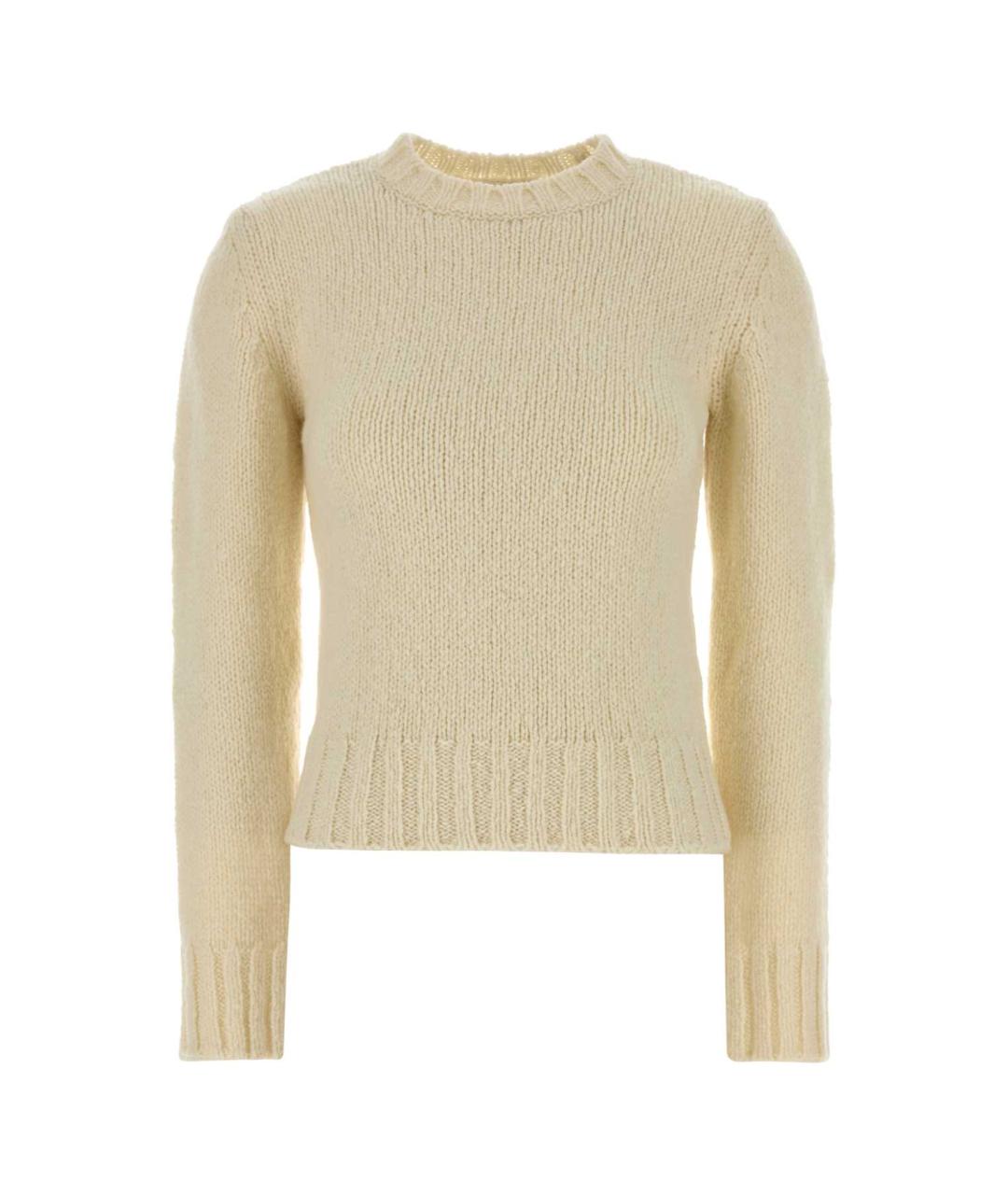 A.P.C. Бежевый шерстяной джемпер / свитер, фото 1