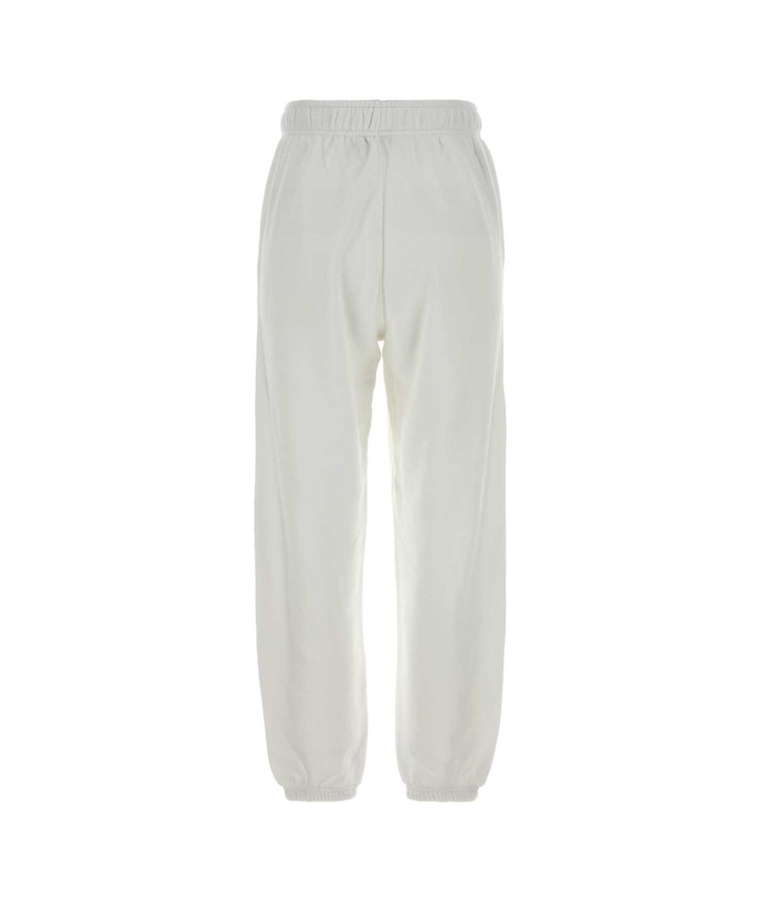 POLO RALPH LAUREN Белые хлопковые прямые брюки, фото 2