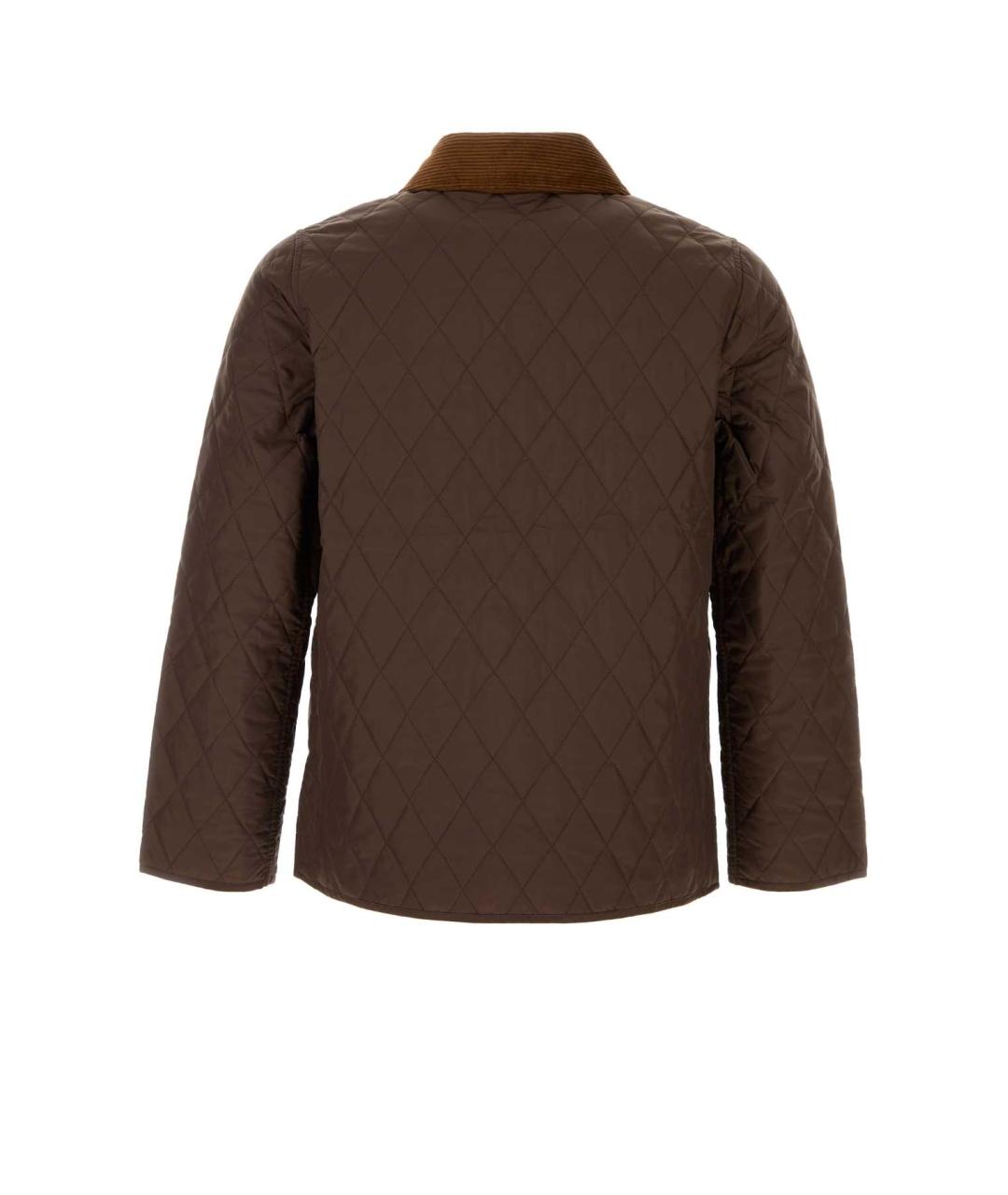 SPORTY AND RICH Коричневая синтетическая куртка, фото 2