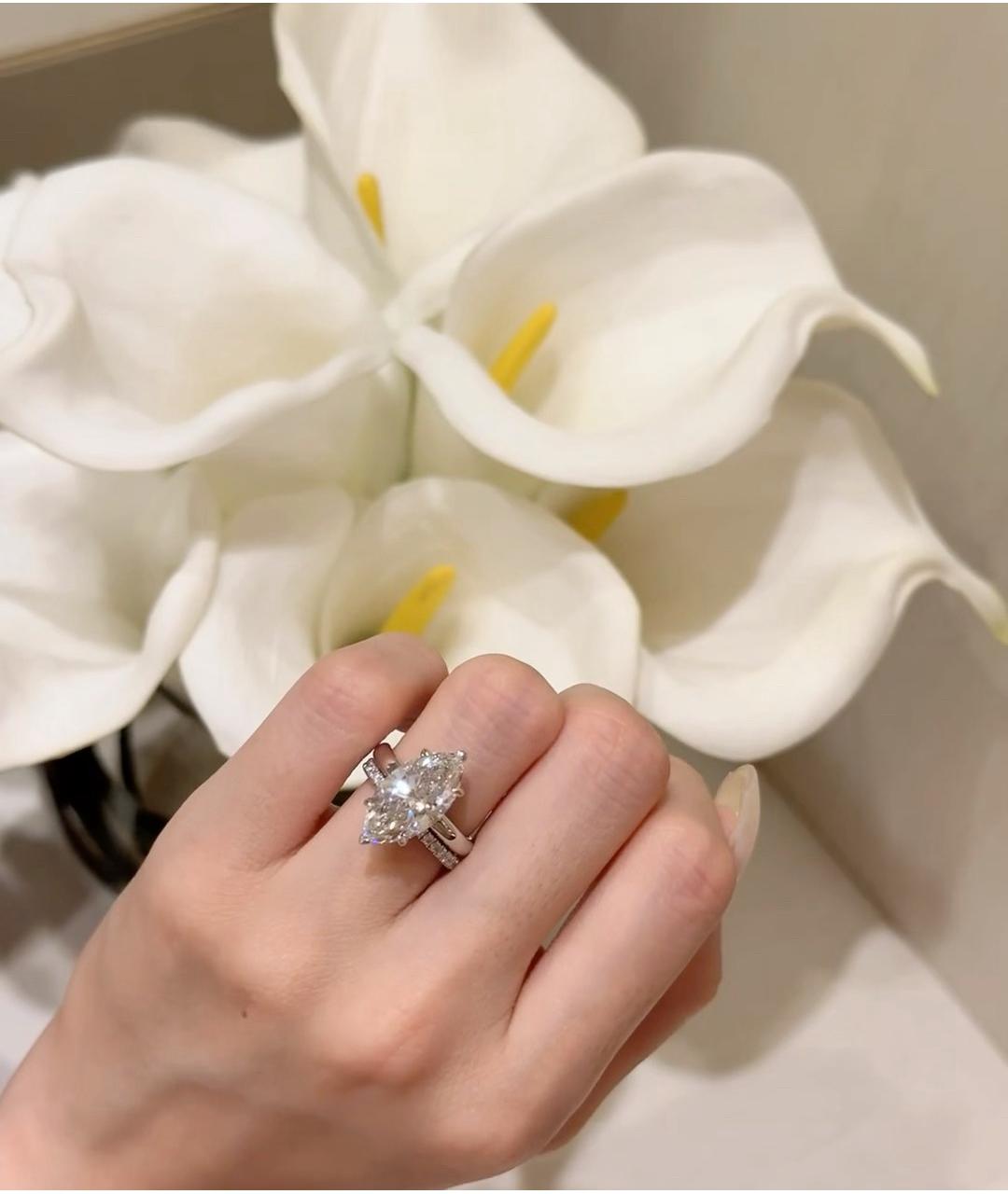 CARTIER Серебряное кольцо из белого золота, фото 7