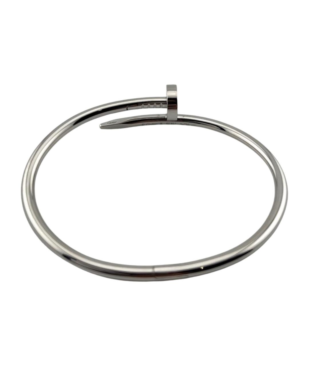 CARTIER Серебрянный браслет из белого золота, фото 1