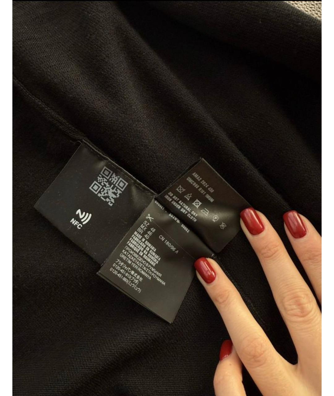 PRADA Черный шерстяной кардиган, фото 5