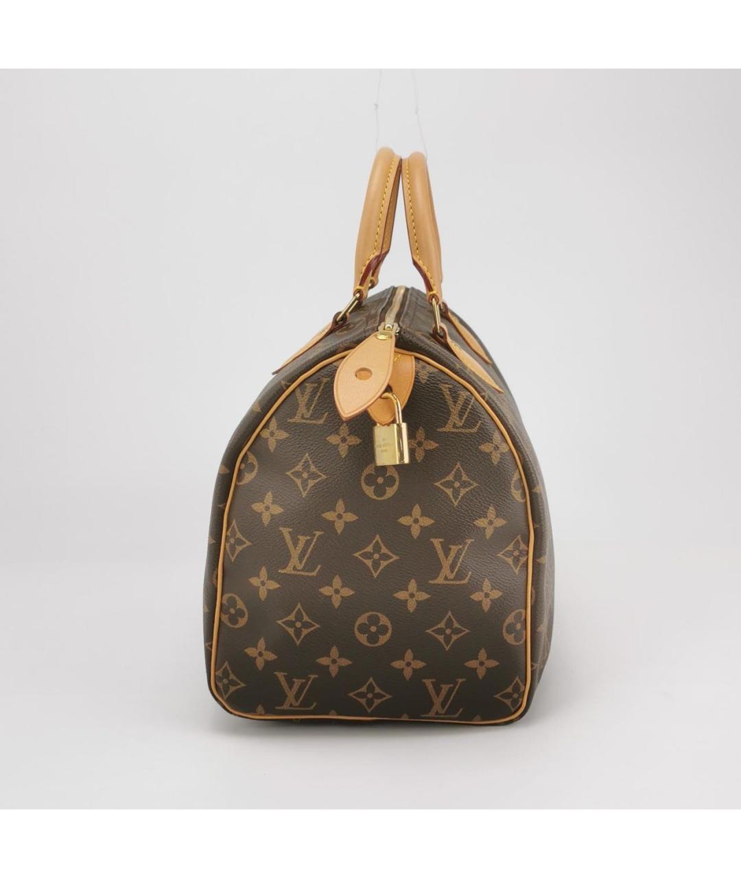 LOUIS VUITTON Коричневая сумка с короткими ручками, фото 2