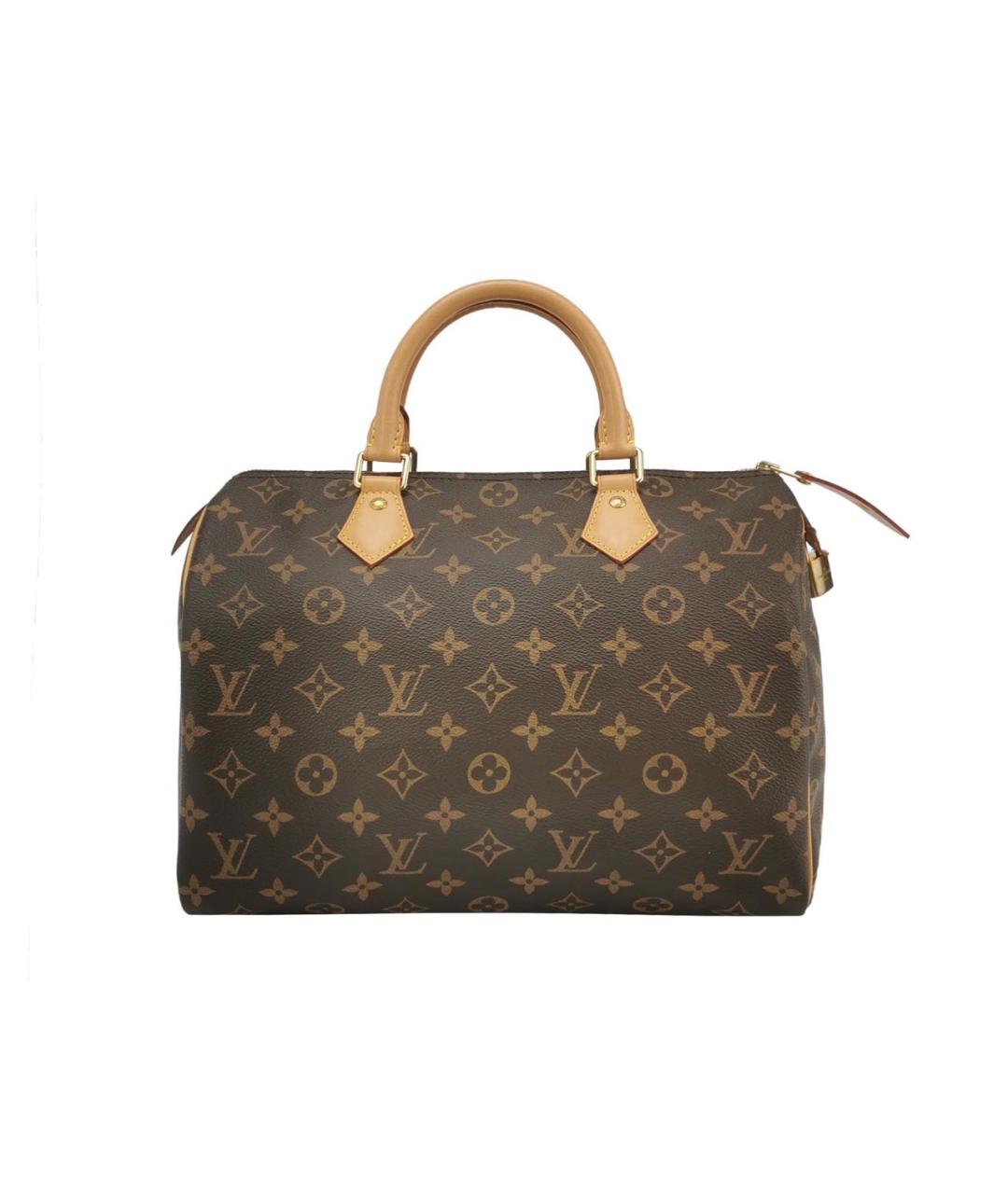 LOUIS VUITTON Коричневая сумка с короткими ручками, фото 1