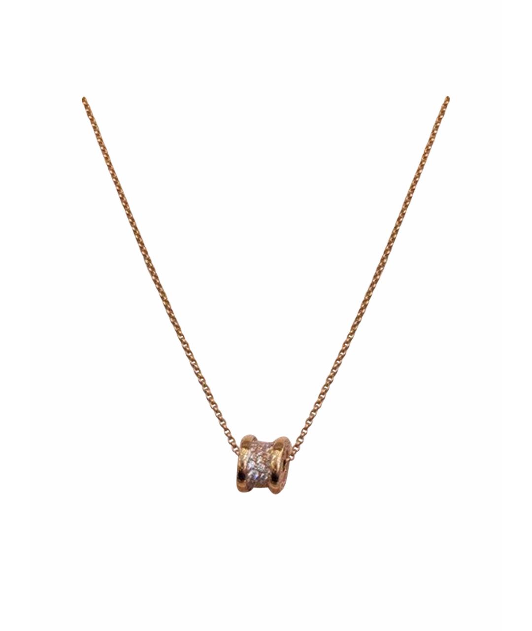 BVLGARI Золотое колье из розового золота, фото 1