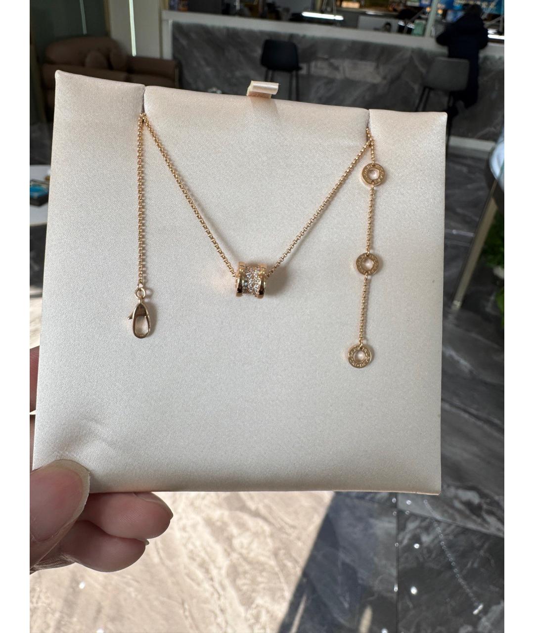 BVLGARI Золотое колье из розового золота, фото 4