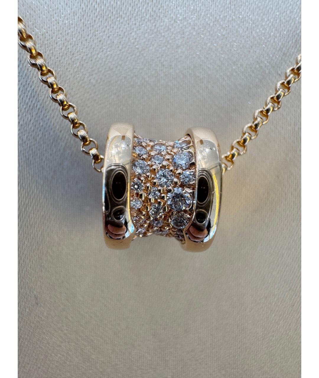 BVLGARI Золотое колье из розового золота, фото 3