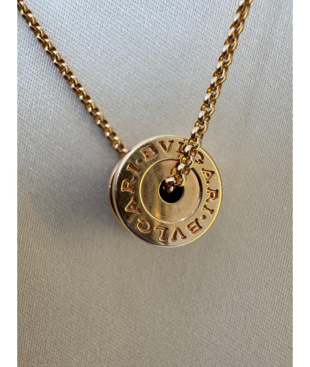 BVLGARI Золотое колье из розового золота, фото 7
