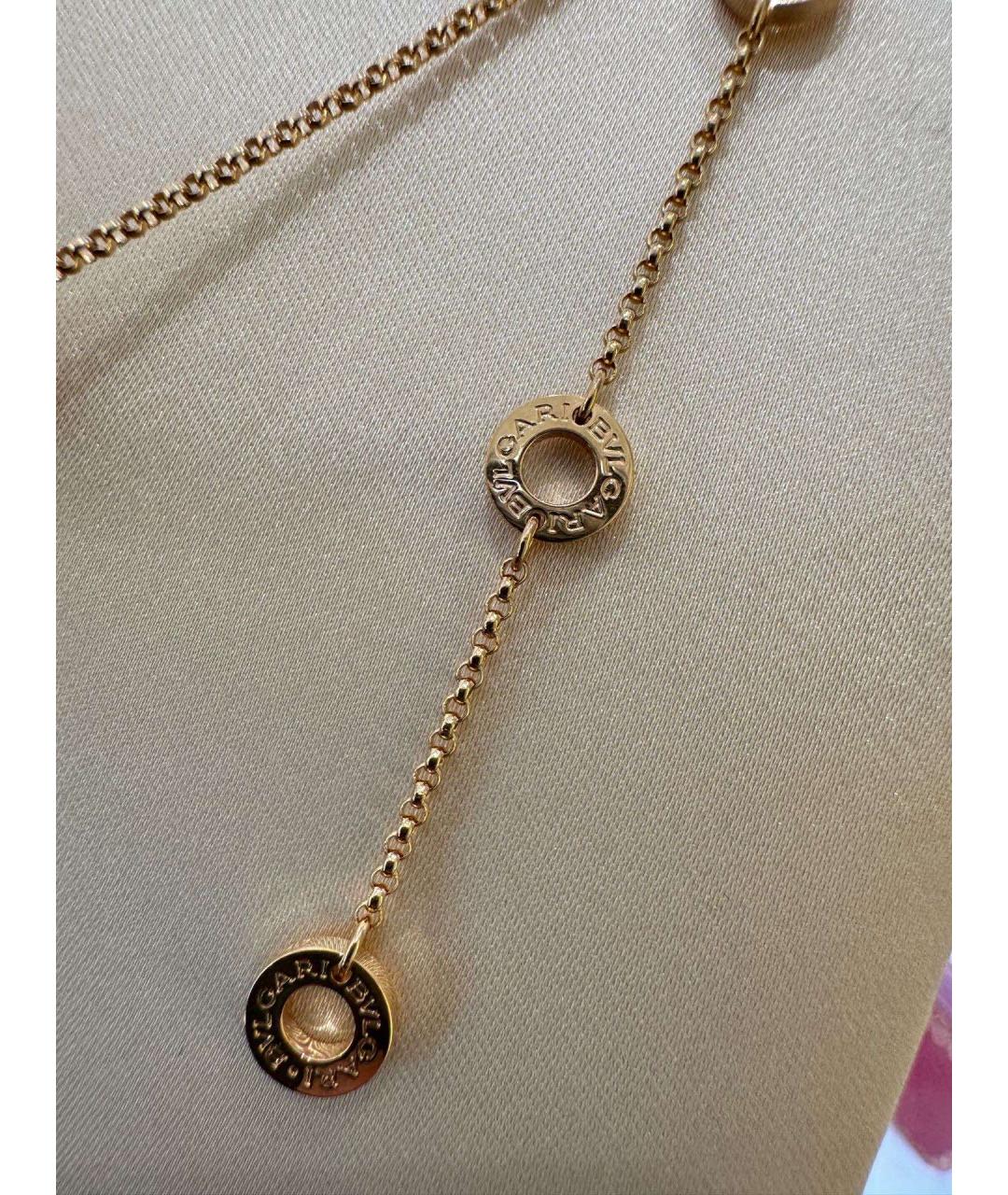 BVLGARI Золотое колье из розового золота, фото 5