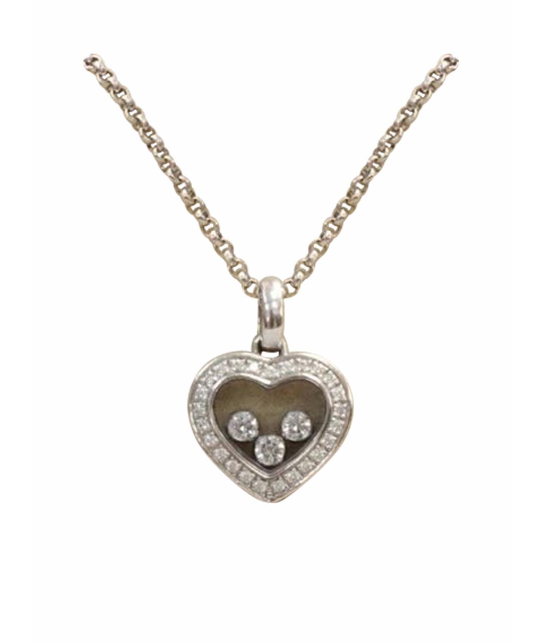 CHOPARD Серебряное колье из белого золота, фото 1