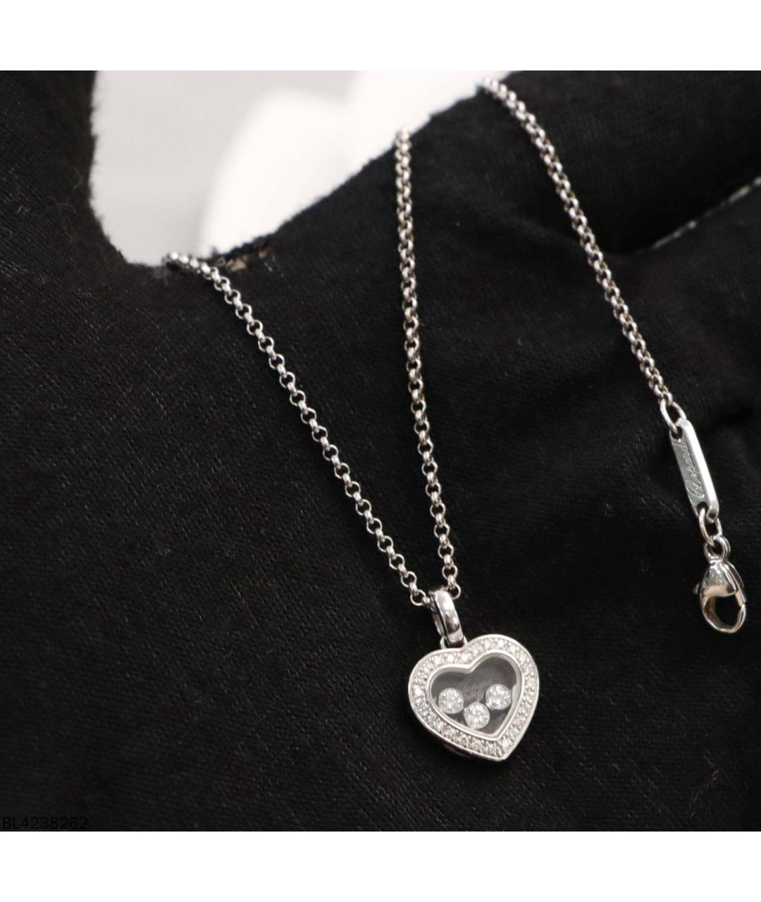 CHOPARD Серебряное колье из белого золота, фото 6