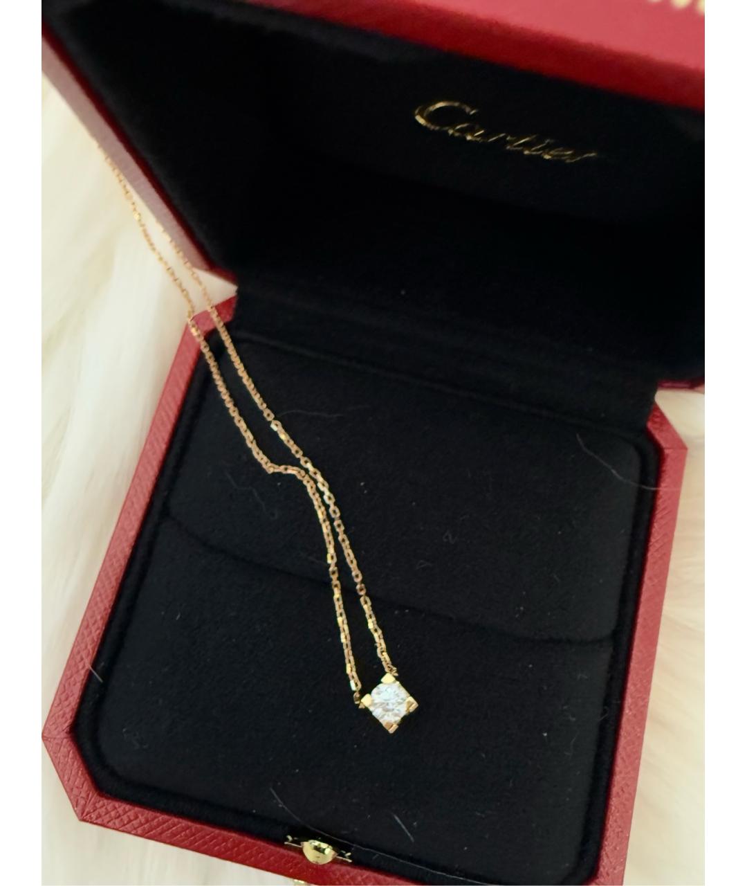 CARTIER Золотое колье из розового золота, фото 3