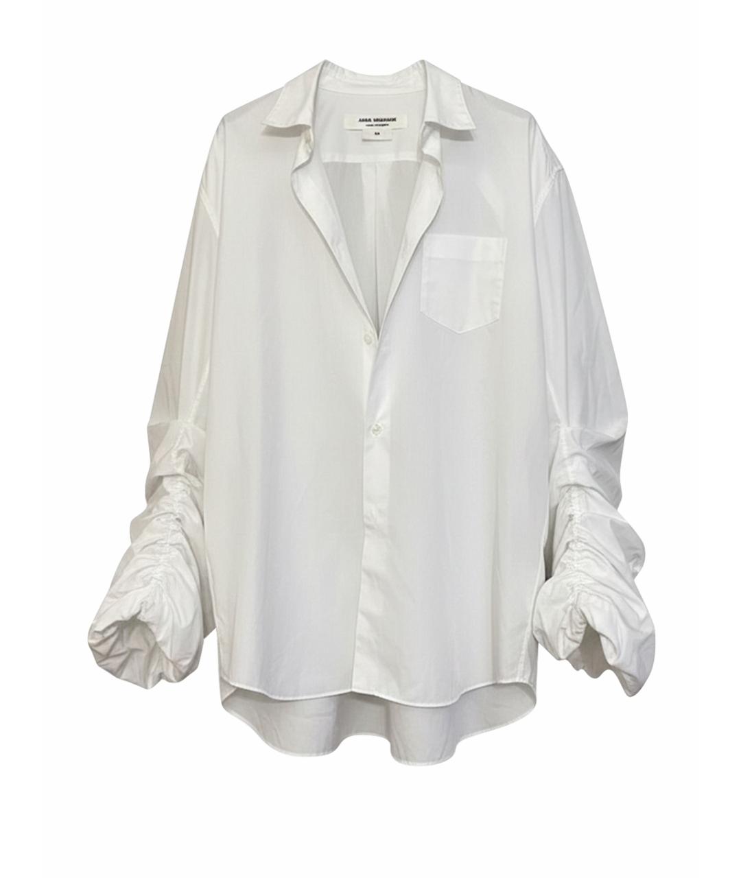 JUNYA WATANABE COMME DES GARÇONS Белая хлопковая рубашка, фото 1