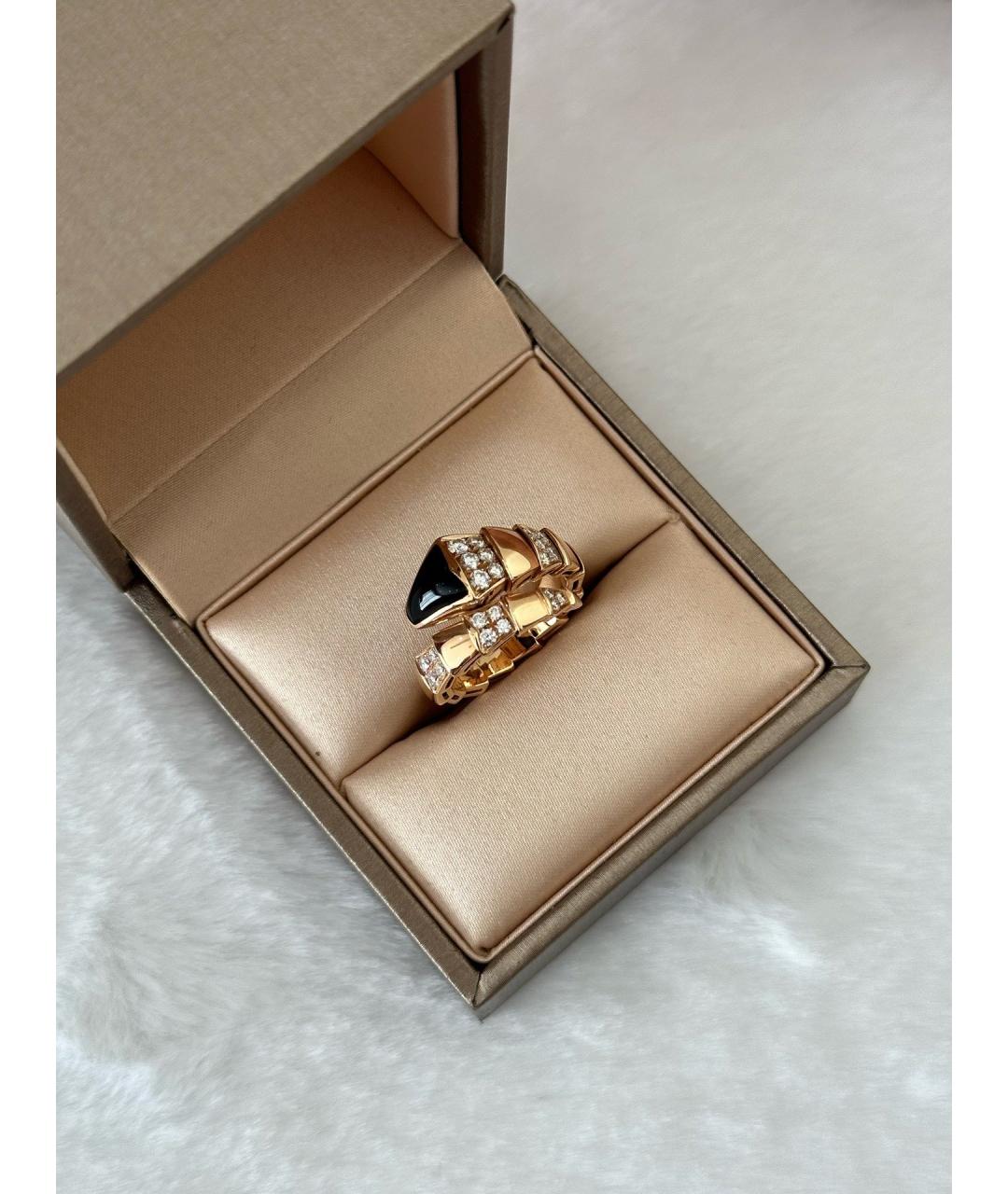 BVLGARI Золотое кольцо из розового золота, фото 2