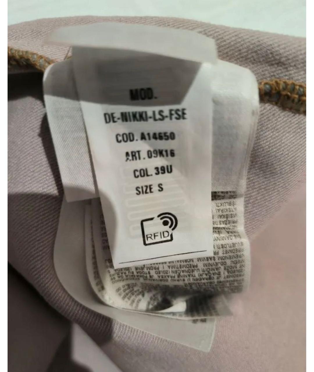 DIESEL Розовое хлопковое боди, фото 6