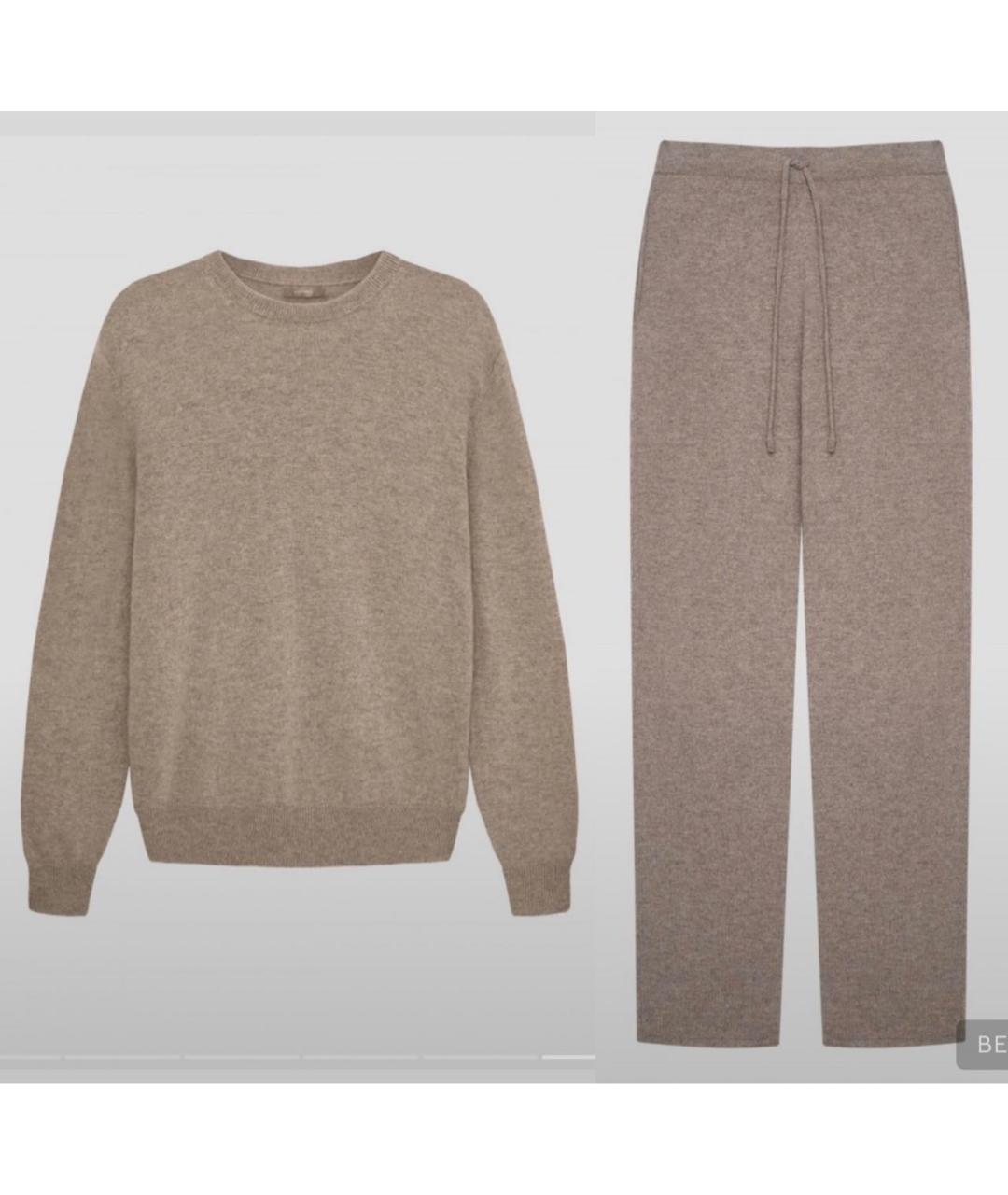 12 STOREEZ Бежевый шерстяной костюм с брюками, фото 8