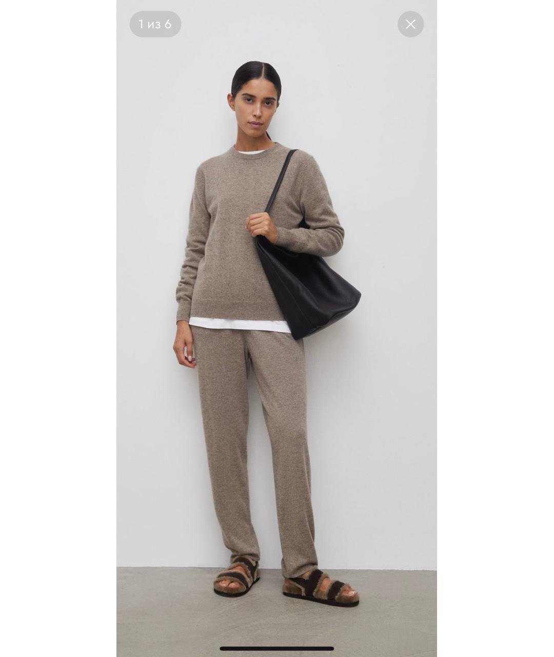 12 STOREEZ Бежевый шерстяной костюм с брюками, фото 2