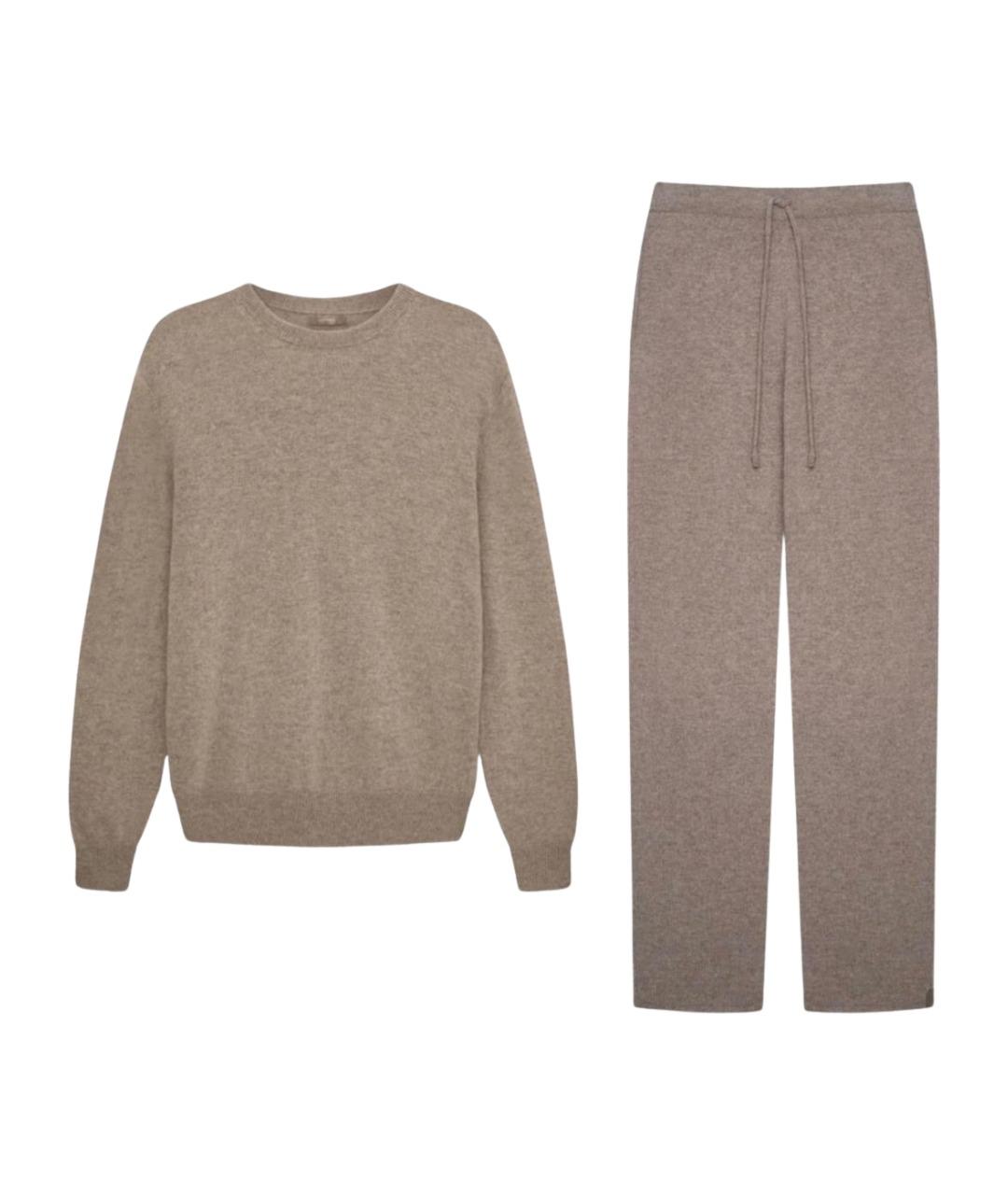 12 STOREEZ Бежевый шерстяной костюм с брюками, фото 1