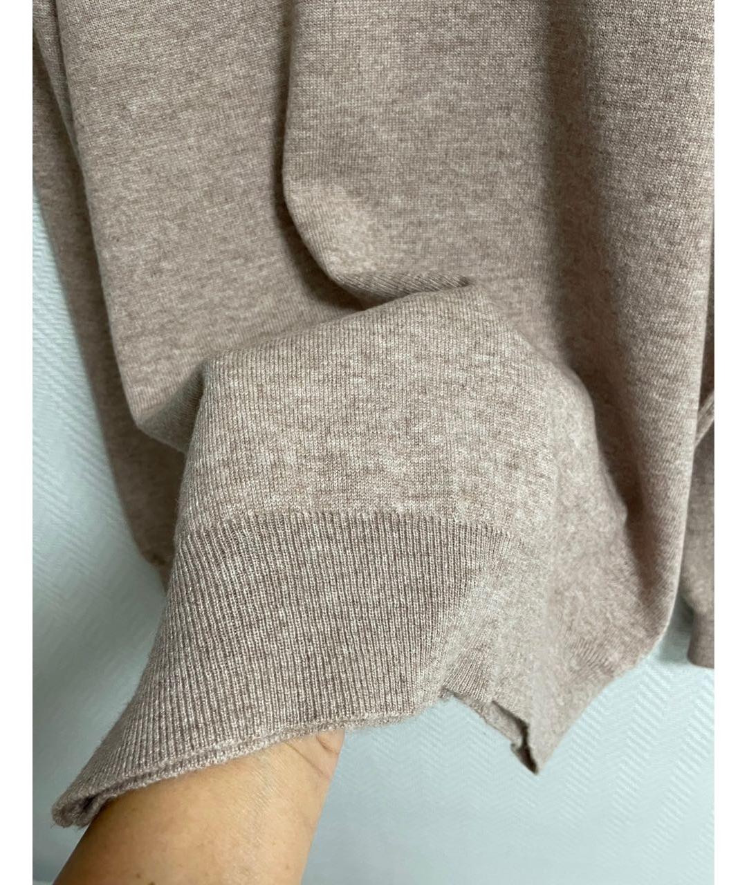 12 STOREEZ Бежевый шерстяной костюм с брюками, фото 5