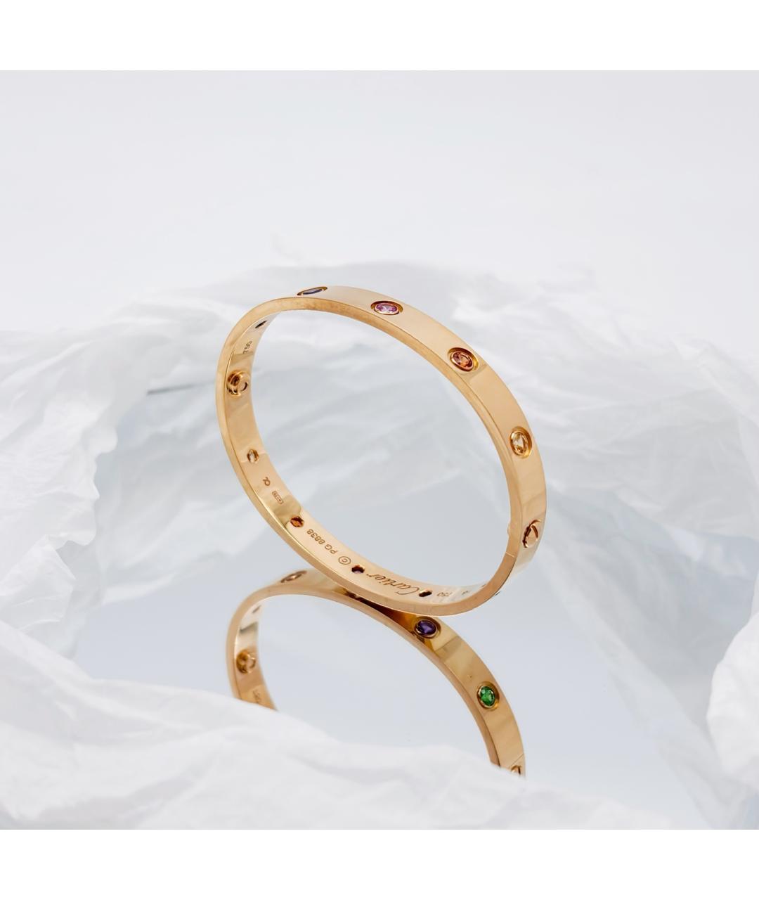 CARTIER Золотой браслет из розового золота, фото 5