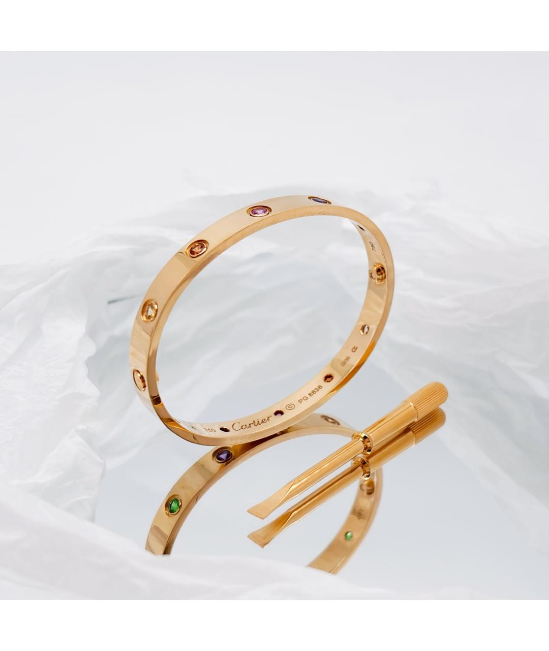 CARTIER Золотой браслет из розового золота, фото 3