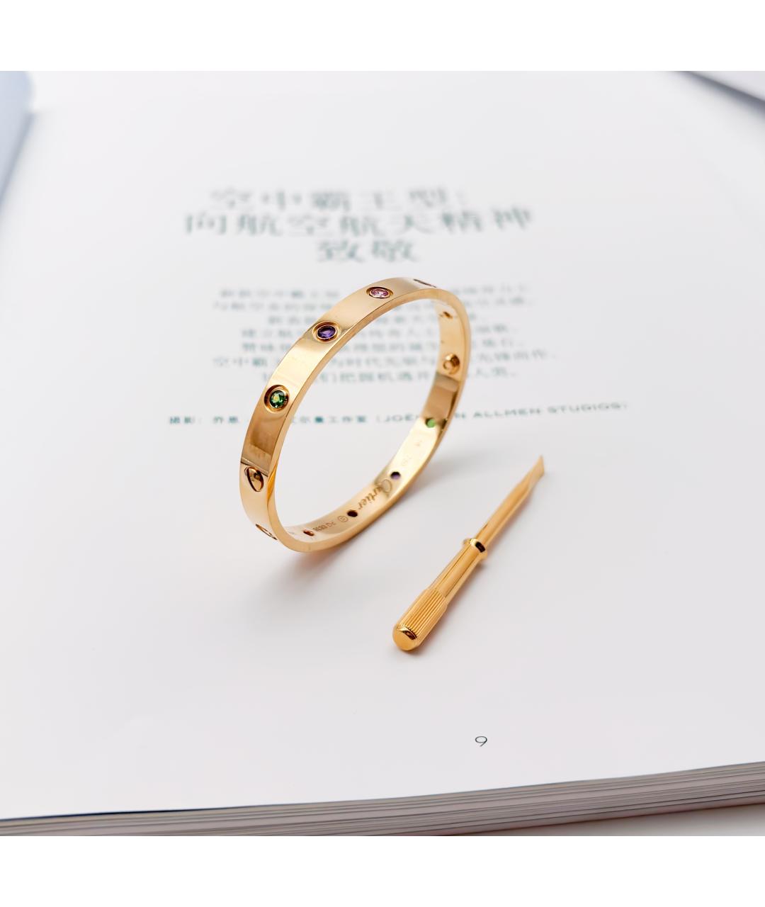 CARTIER Золотой браслет из розового золота, фото 6