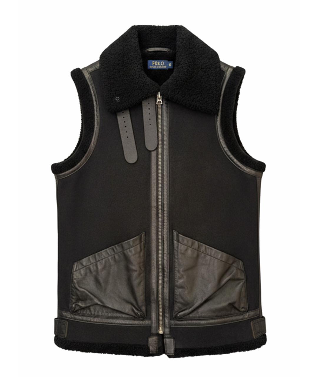 POLO RALPH LAUREN Черный жилет, фото 1