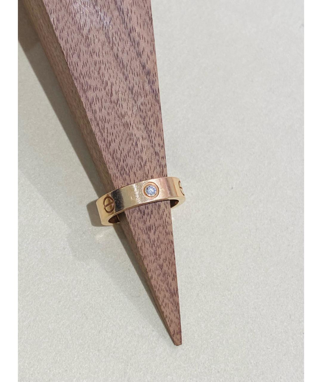 CARTIER Золотое кольцо из розового золота, фото 4