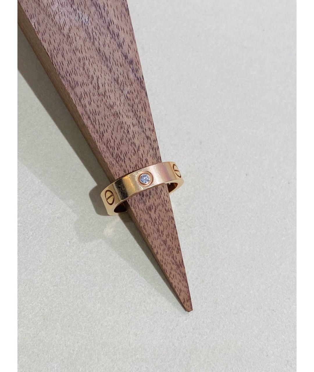 CARTIER Золотое кольцо из розового золота, фото 3