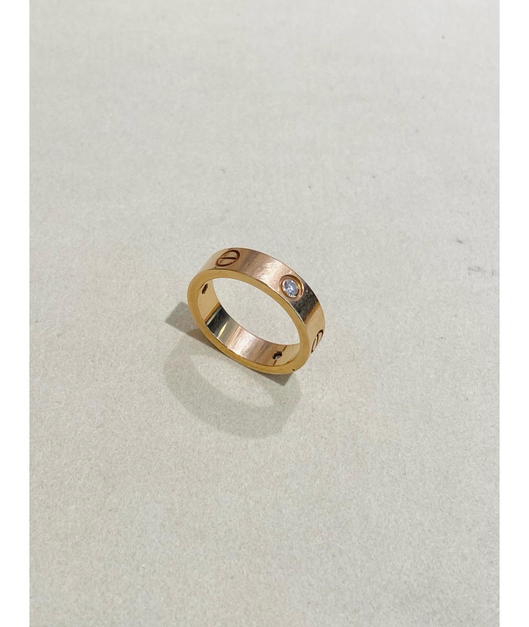 CARTIER Золотое кольцо из розового золота, фото 7