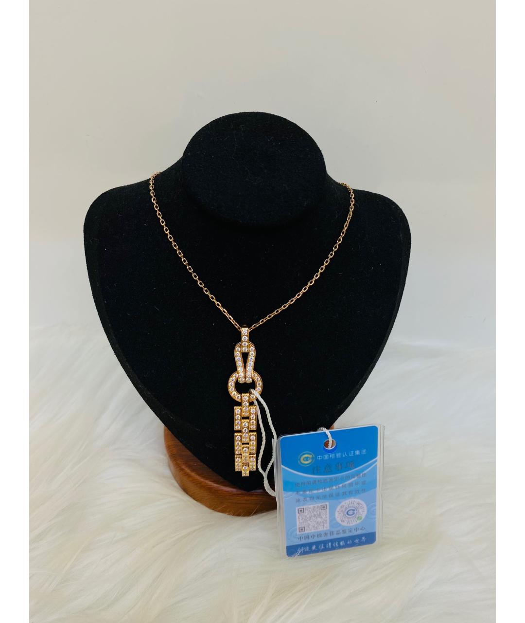 CARTIER Золотое колье из розового золота, фото 5