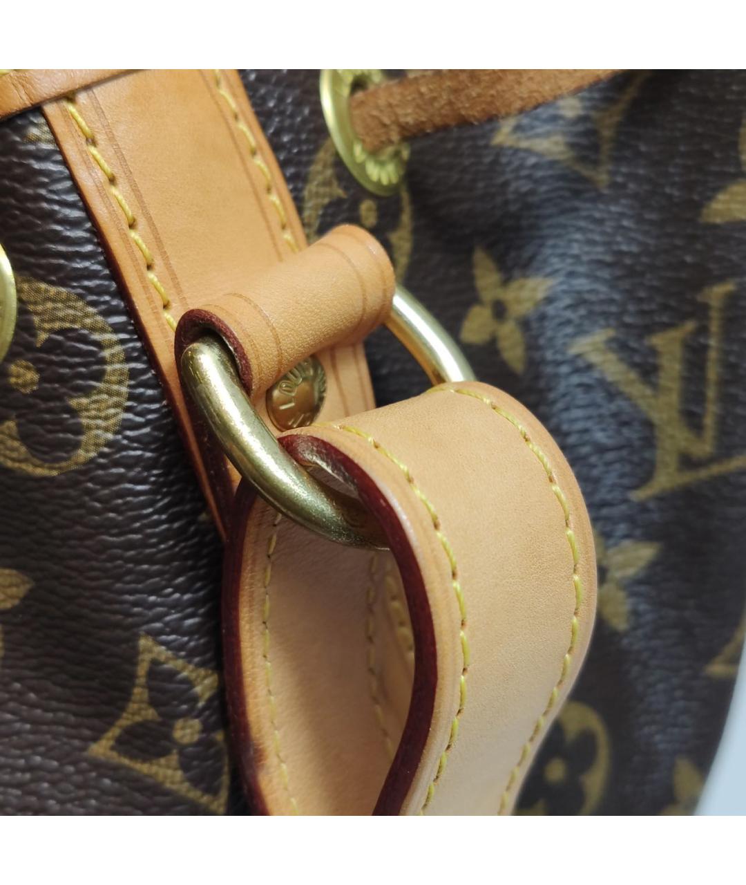 LOUIS VUITTON Коричневая сумка тоут, фото 8