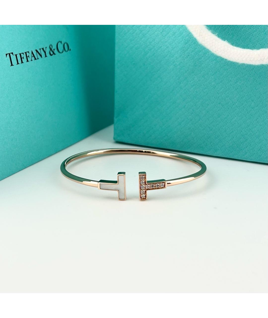 TIFFANY&CO Золотой браслет из розового золота, фото 7