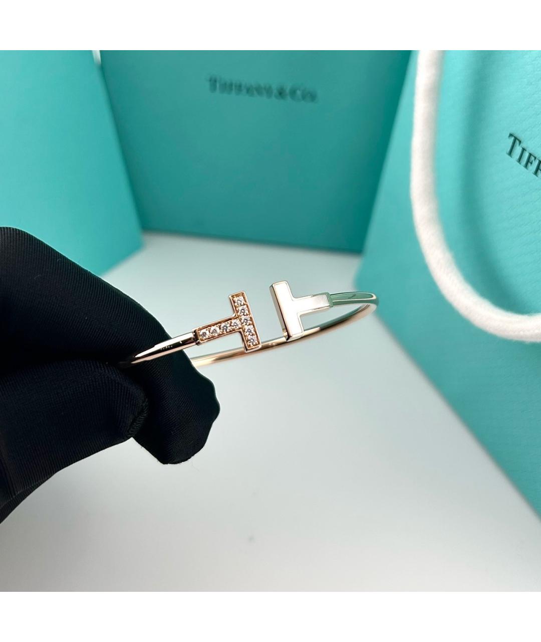 TIFFANY&CO Золотой браслет из розового золота, фото 4