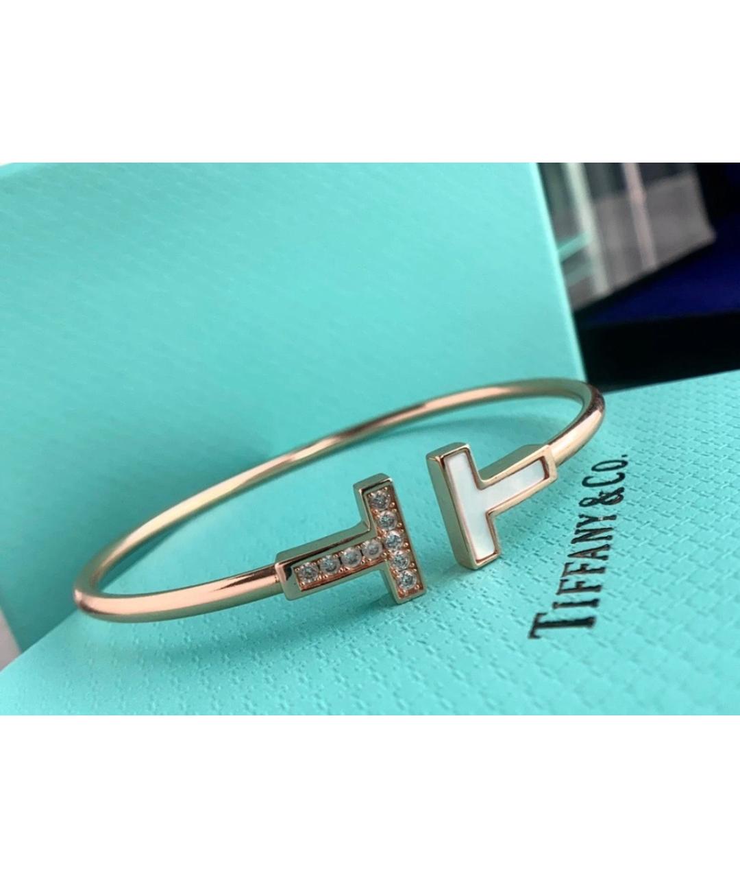 TIFFANY&CO Золотой браслет из розового золота, фото 5