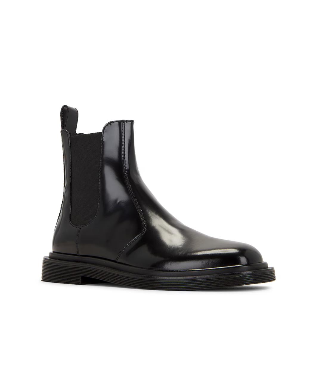 THE ROW Черные кожаные ботинки, фото 2