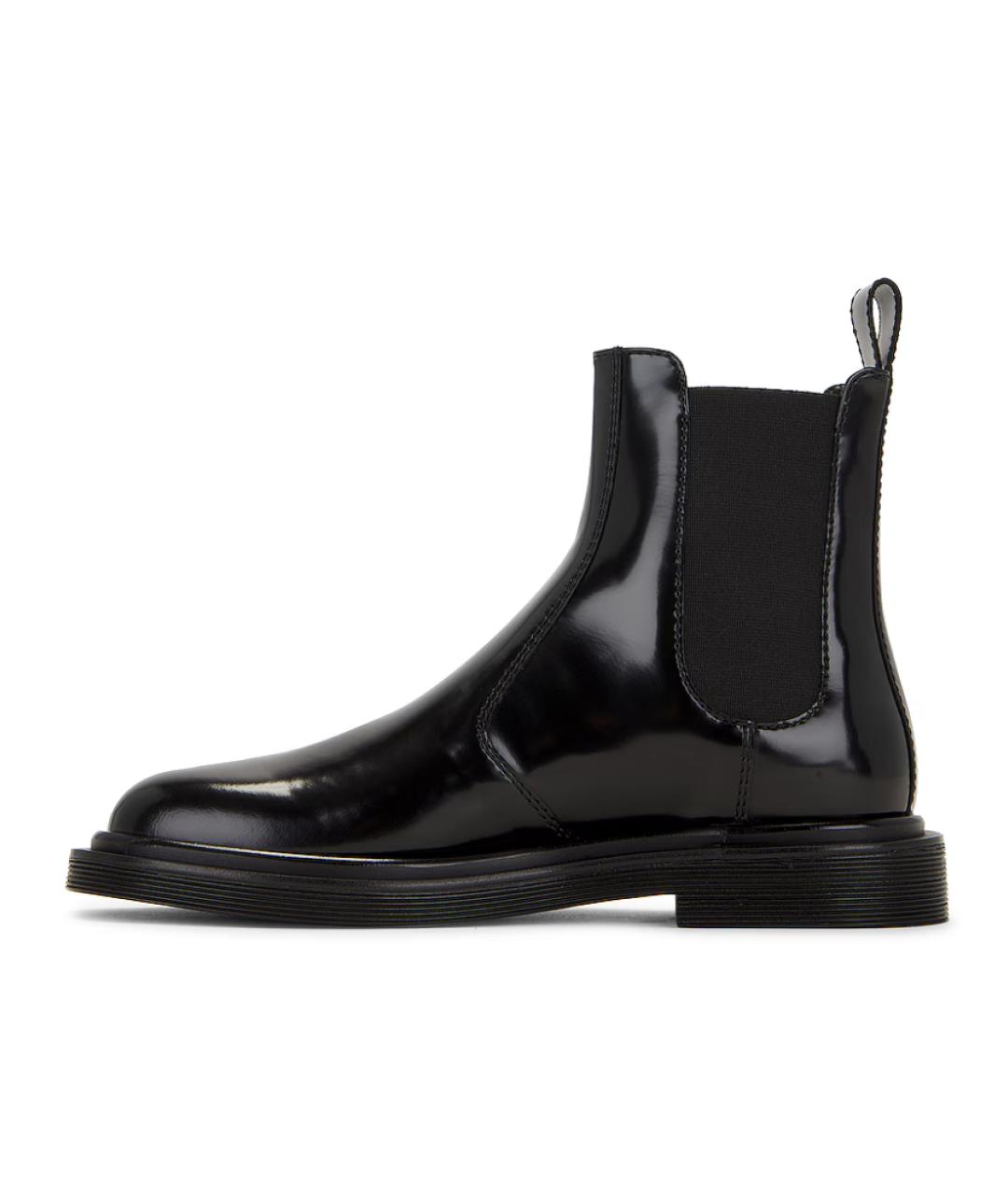 THE ROW Черные кожаные ботинки, фото 5