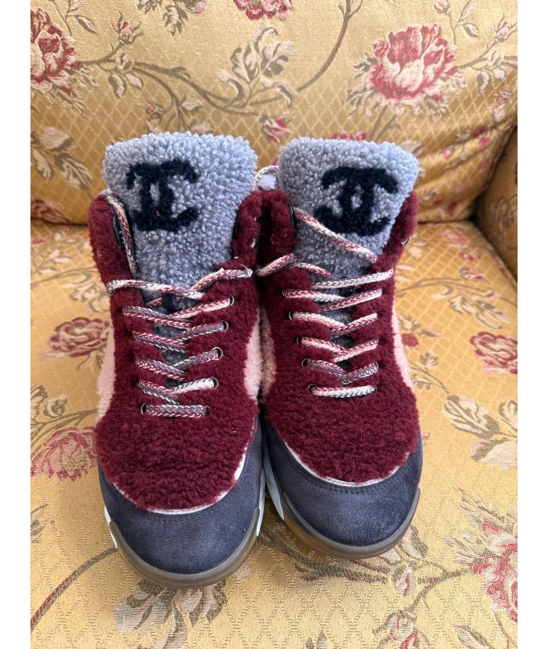 CHANEL Мульти кожаные ботинки, фото 3