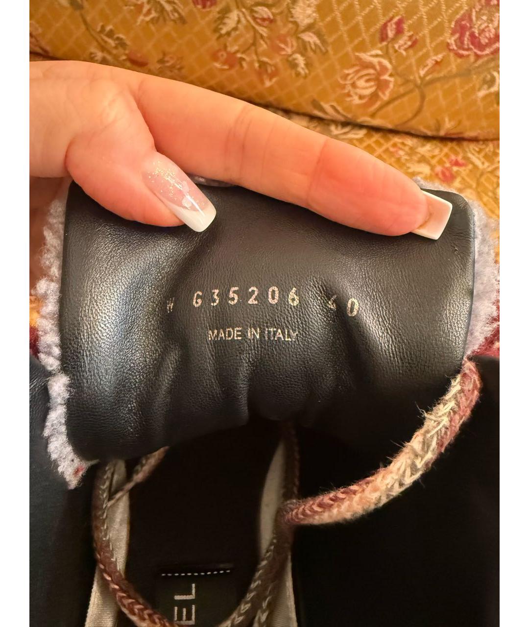 CHANEL Мульти кожаные ботинки, фото 6