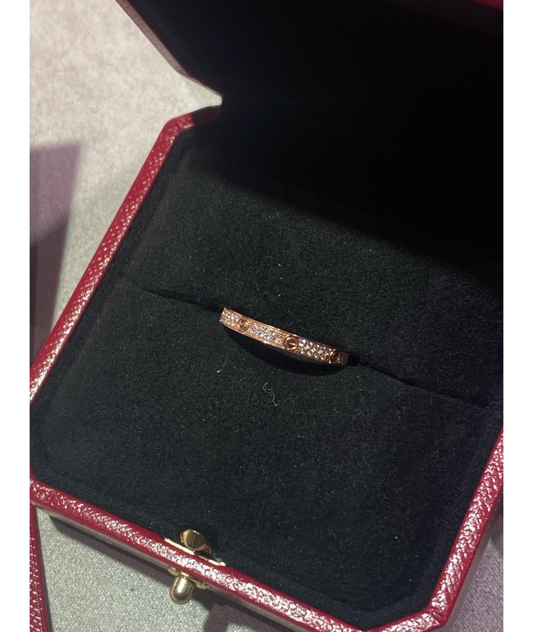 CARTIER Золотое кольцо из розового золота, фото 5