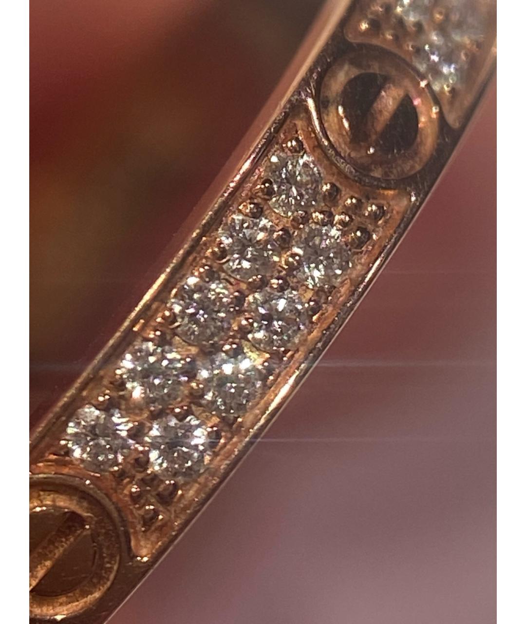 CARTIER Золотое кольцо из розового золота, фото 7