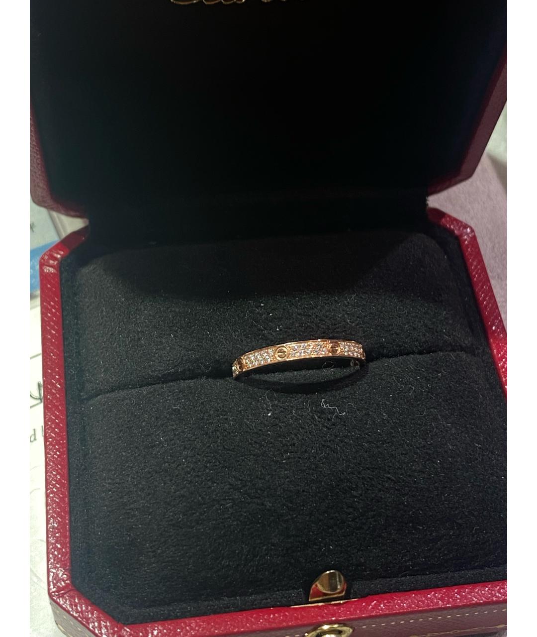 CARTIER Золотое кольцо из розового золота, фото 4