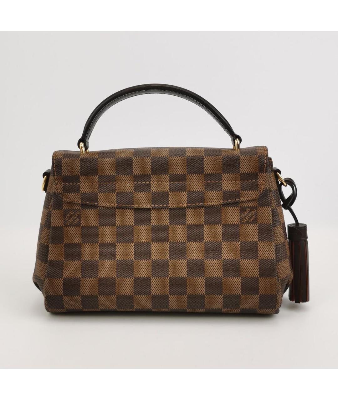 LOUIS VUITTON Коричневая сумка с короткими ручками, фото 3