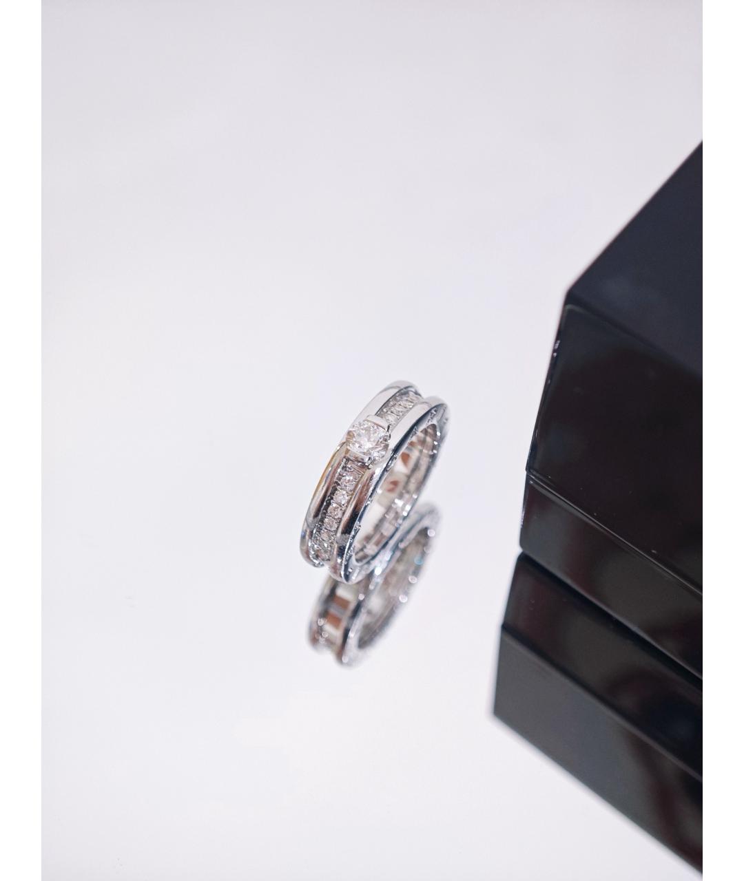 BVLGARI Серебряное кольцо из белого золота, фото 4