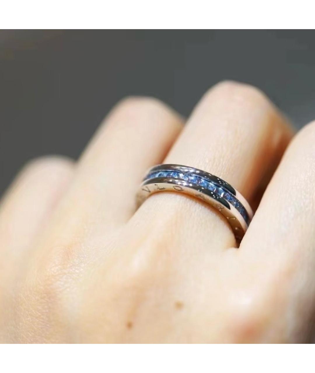 BVLGARI Серебряное кольцо из белого золота, фото 6