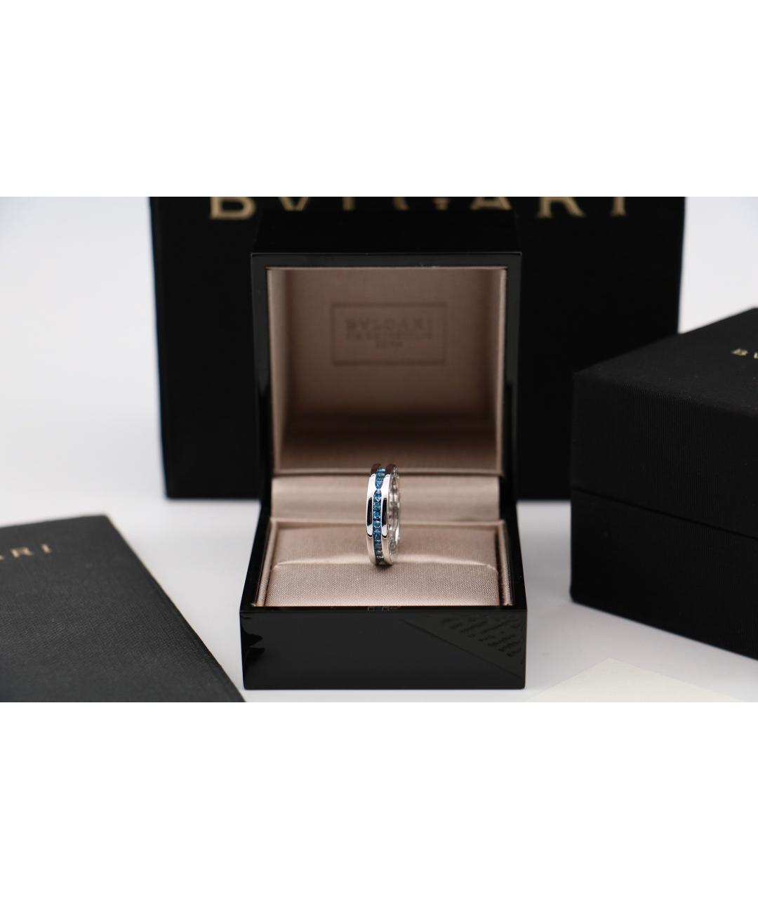 BVLGARI Серебряное кольцо из белого золота, фото 2