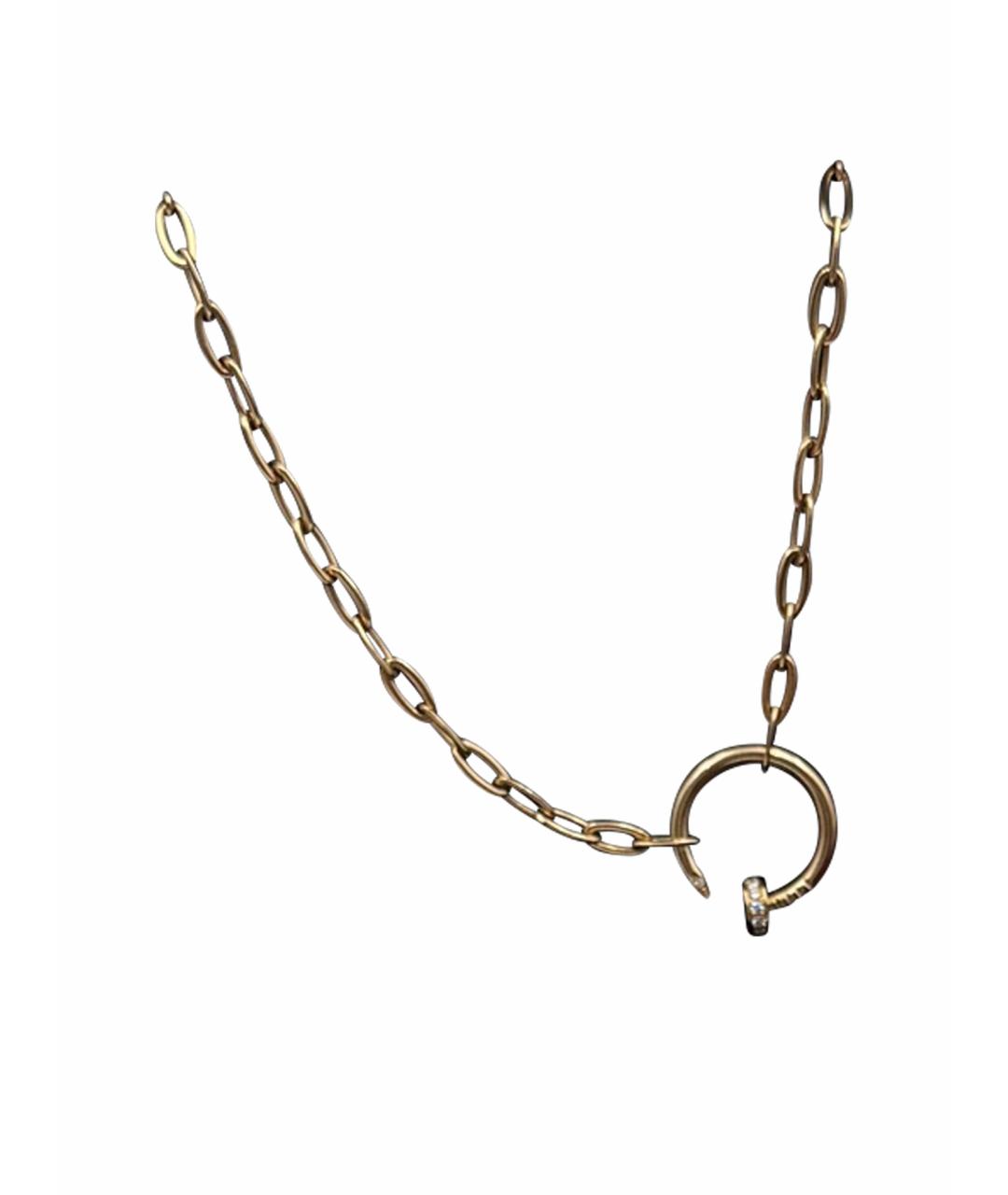 CARTIER Золотое колье из розового золота, фото 1