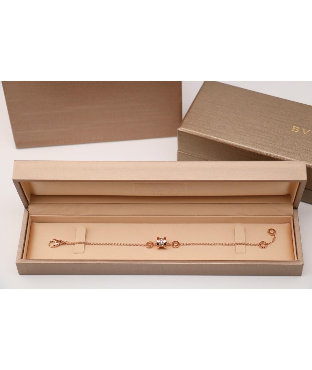 BVLGARI Золотой браслет из розового золота, фото 6