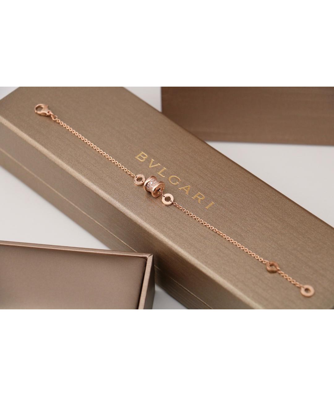 BVLGARI Золотой браслет из розового золота, фото 2